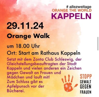 Orange Walk Kappeln